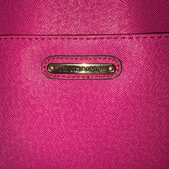 Liz Claiborne Fuchsia Tablet Bag - Picture 2 of 7